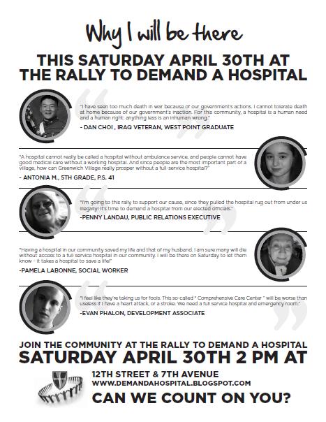 I will be there_043011_demand a hospital.jpg
