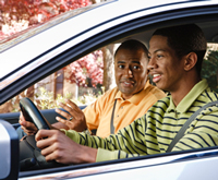 Father and Teen Driver