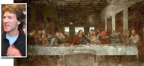 image of DaVinci\'s Last Supper and Sioutas