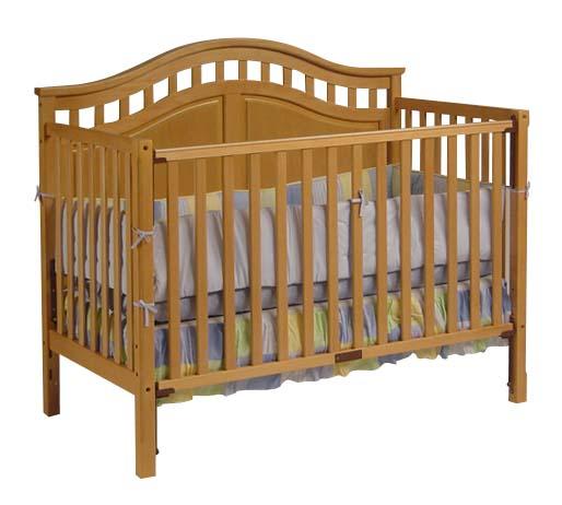 Picture of Recalled 3-1 Convertible Crib - Natural Model # DAKM1615B3