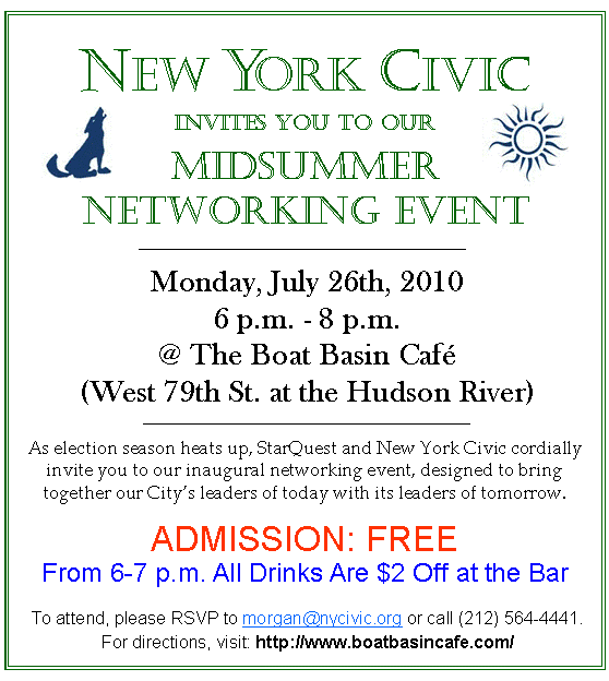 NY Civic Invitation