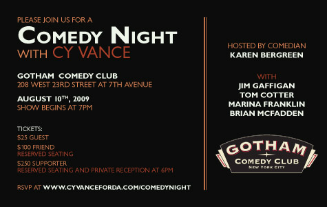 Comedy Night Save the Date