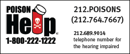 Poison Help 800-222-1222