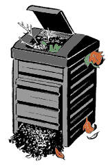 illustration: compost bin