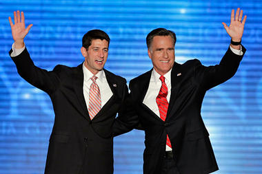 Mitt Romney and Paul Ryan