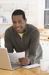 Man at computer