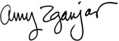 signature - Amy Zganjar