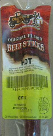 Label, recalled product