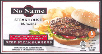 Label, recalled product