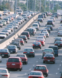 Photo: traffic on a highway