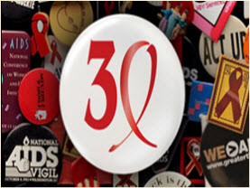 30 Years of AIDS poster