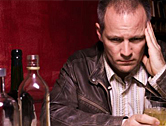 Man having a drink