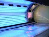 Indoor tanning booth