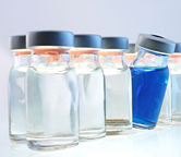 Bottles of vaccination