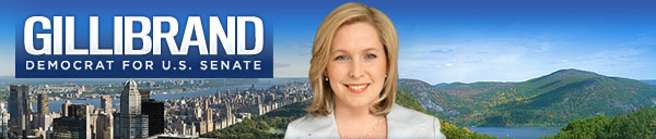 Kirsten Gillibrand: Democrat for Senate.